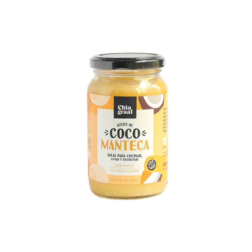 Aceite de coco neutro sabor manteca 360 ml